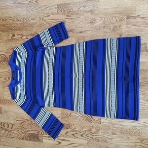 (M) Willow and Thread Bodycon Stretch Viscose Blend Striped Patterned Comfy